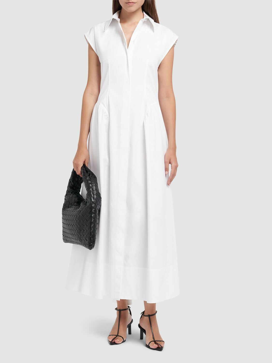 【送料&関税込】SportMax fabiana Dress SPORTMAX Fabiana Poplin Shirt Dress Sportmax
