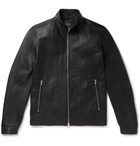 Theory - Morvek Slim-Fit Leather Jacket - Black