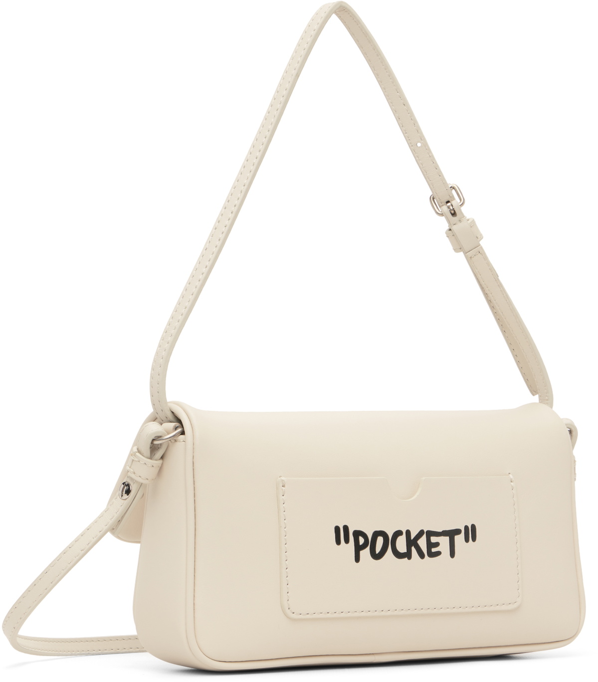 Off-White Off-White Jitney Shoulder 0.7 Quote Bag