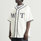 WTAPS Men's League Short Sleeve Shirt in White