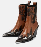 Paco Rabanne - Leather cowboy boots
