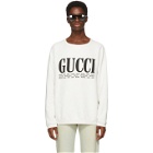 Gucci White Cities Sweatshirt