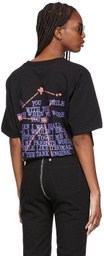 SSENSE WORKS SSENSE Exclusive Dev Hynes Black 'Smile' T-Shirt
