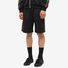 Gucci Men's GRG Taped Basket Short in Black