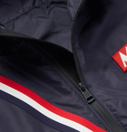 Moncler - Trakehner Striped Nylon Hooded Jacket - Navy