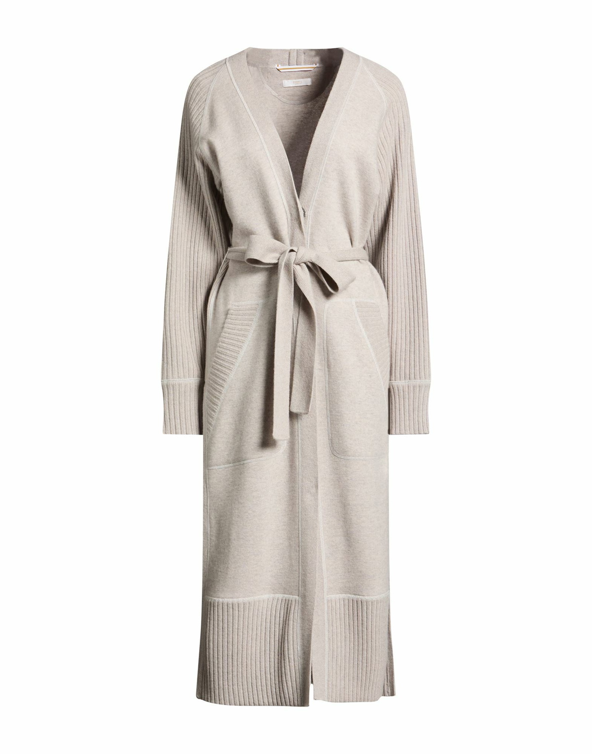 Fedeli Womens Cardigan in Beige