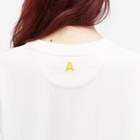 Alemais Women's Players Embroidered T-Shirt in Cream
