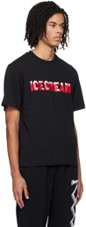 ICECREAM Black Drippy T-Shirt