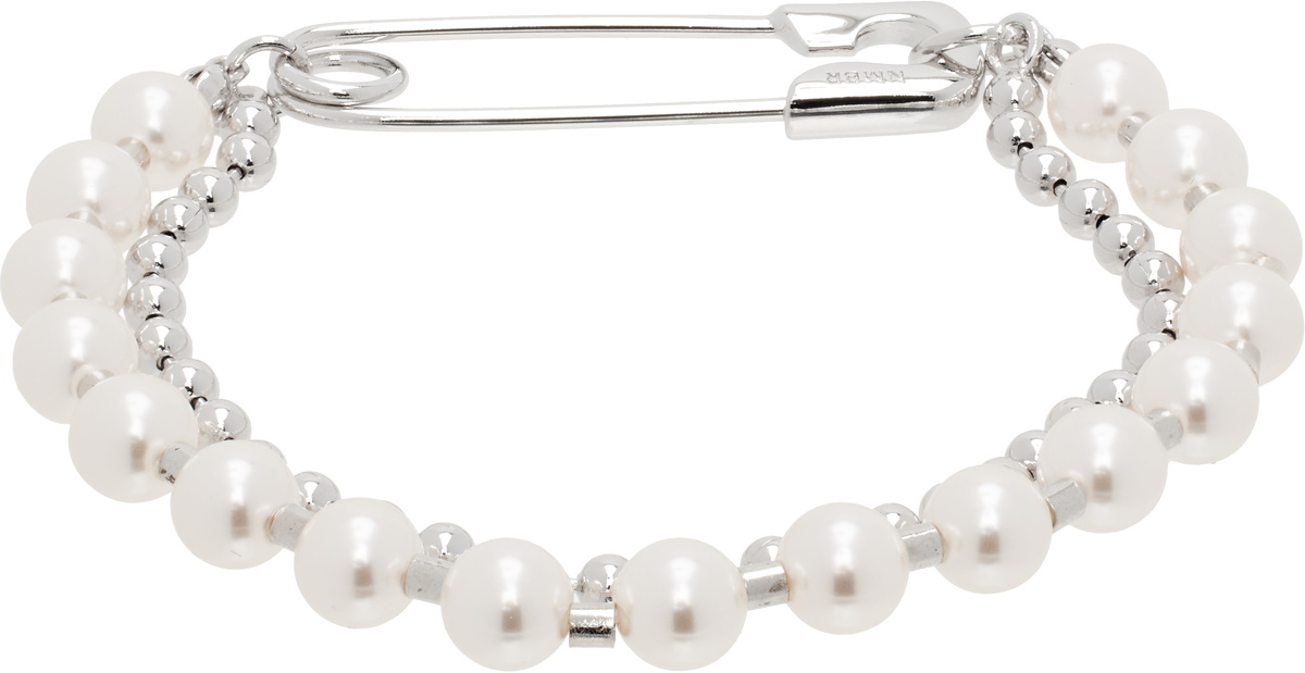 Numbering Silver #7999 'The Beads' Bracelet Numbering
