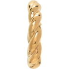 Bottega Veneta Gold Small Hoop Earrings