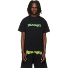 Palm Angels Black Thai Logo T-shirt
