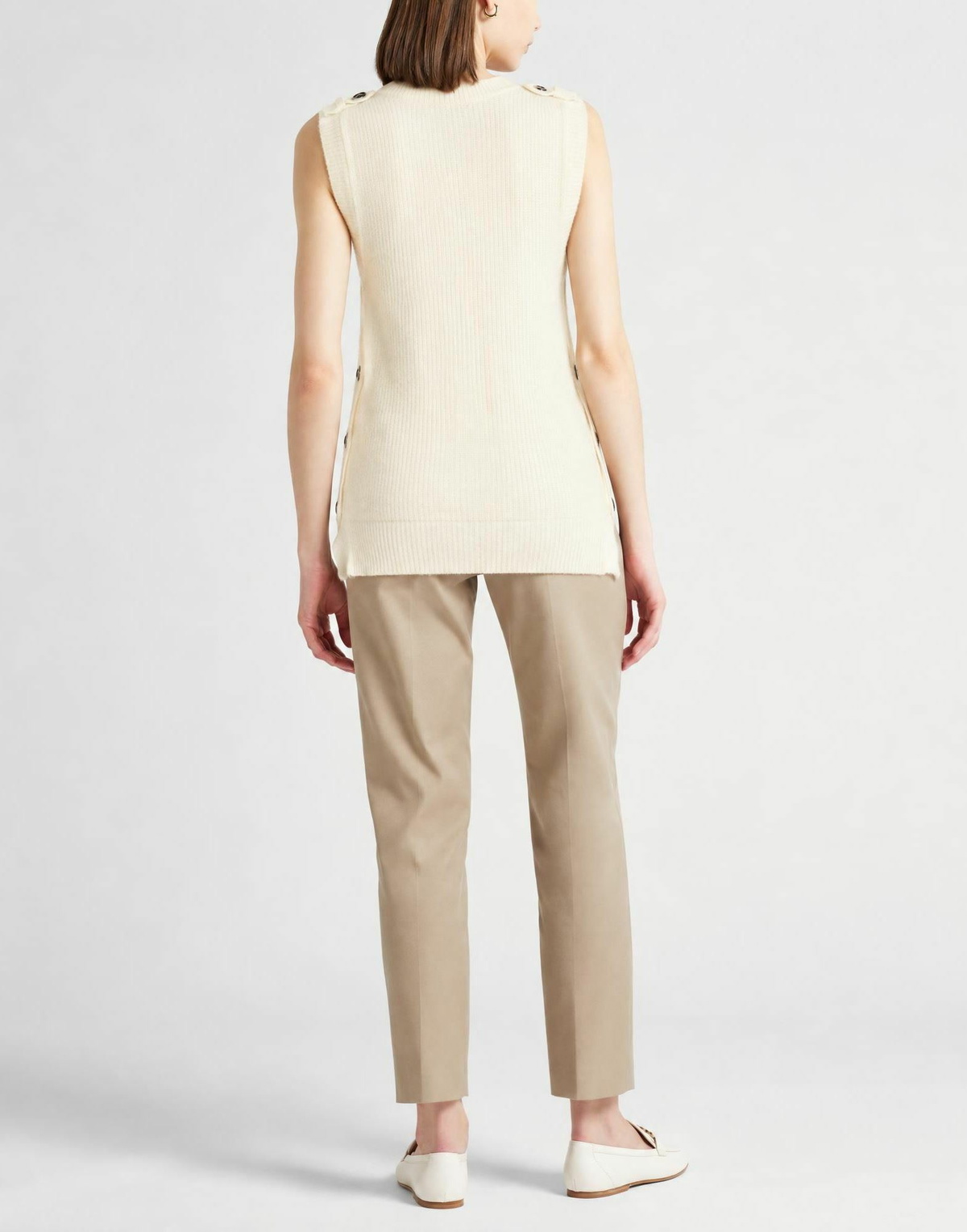 Jucca Womens Sweater in Ivory