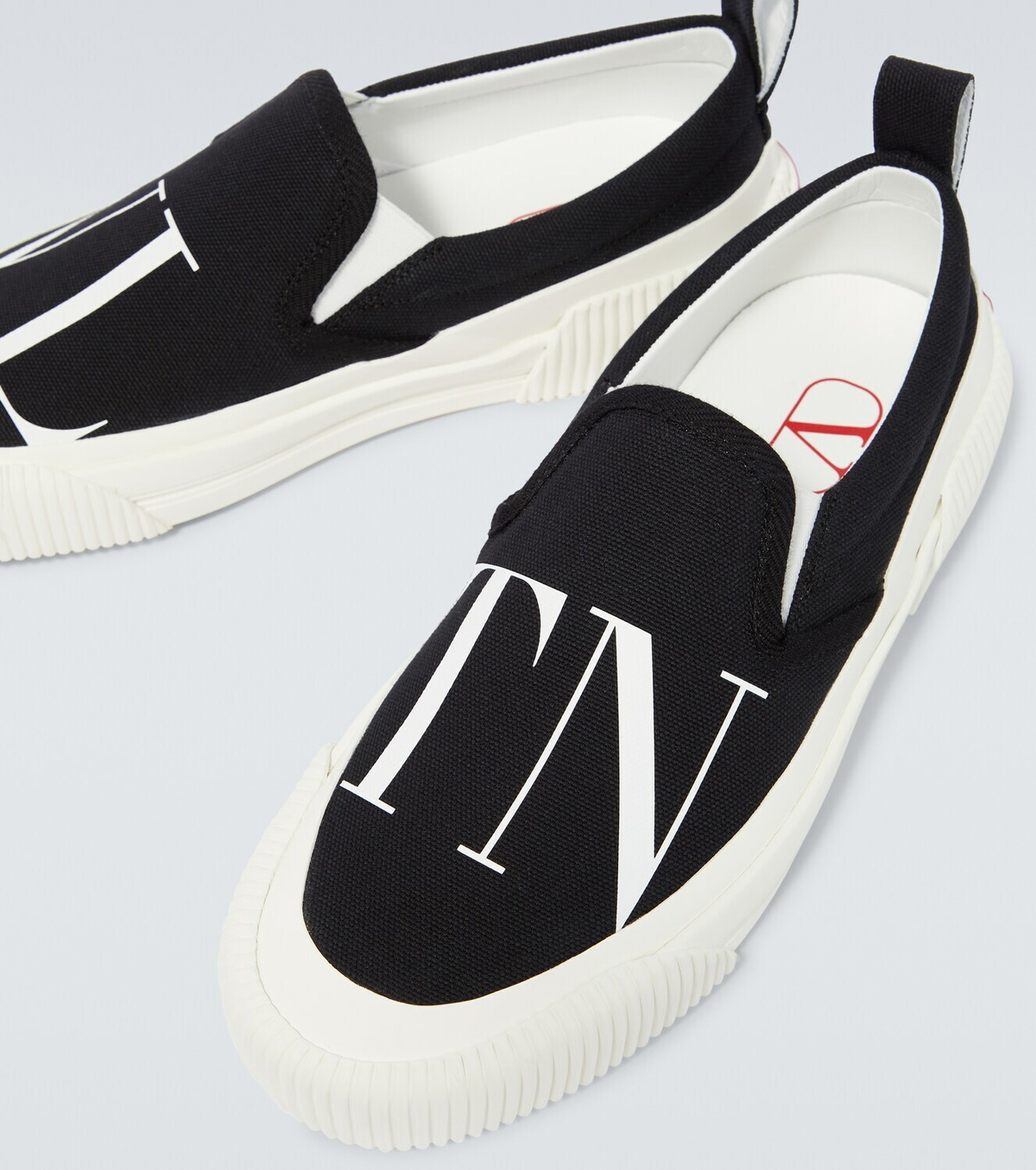 Valentino Garavani VLTN canvas slip-on sneakers Valentino