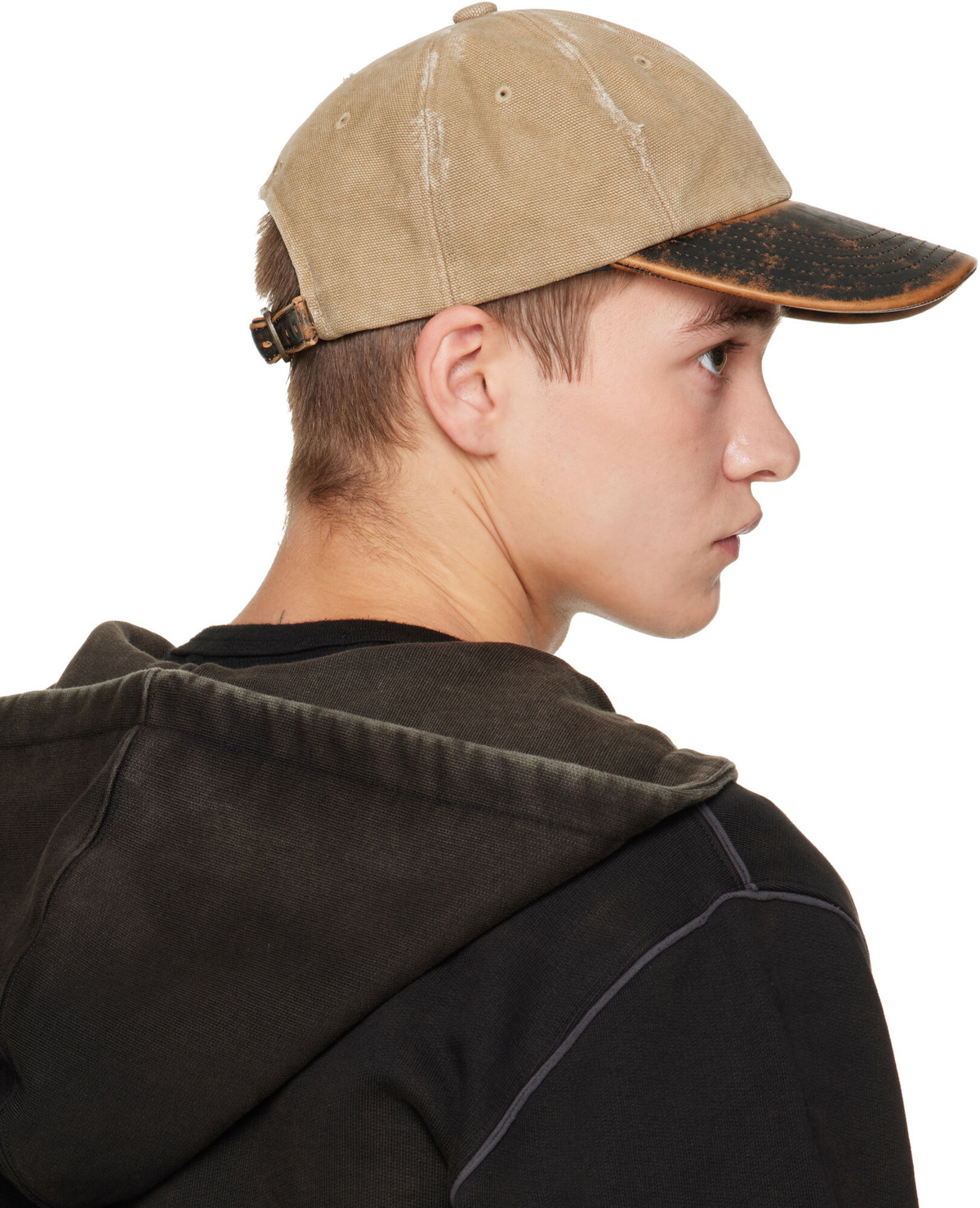 MMIC Beige Patina Brim Cap