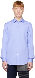 Ralph Lauren Purple Label Blue End-on-End Shirt