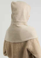 Lisa Yang Rina Hooded Cashmere Scarf - Sand - One Size