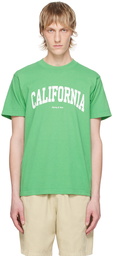 Sporty & Rich Green 'California' T-Shirt