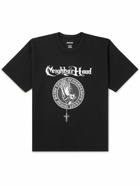 Neighborhood - Logo-Print Cotton-Jersey T-Shirt - Black