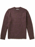 Acne Studios - Brushed Knitted Sweater - Brown