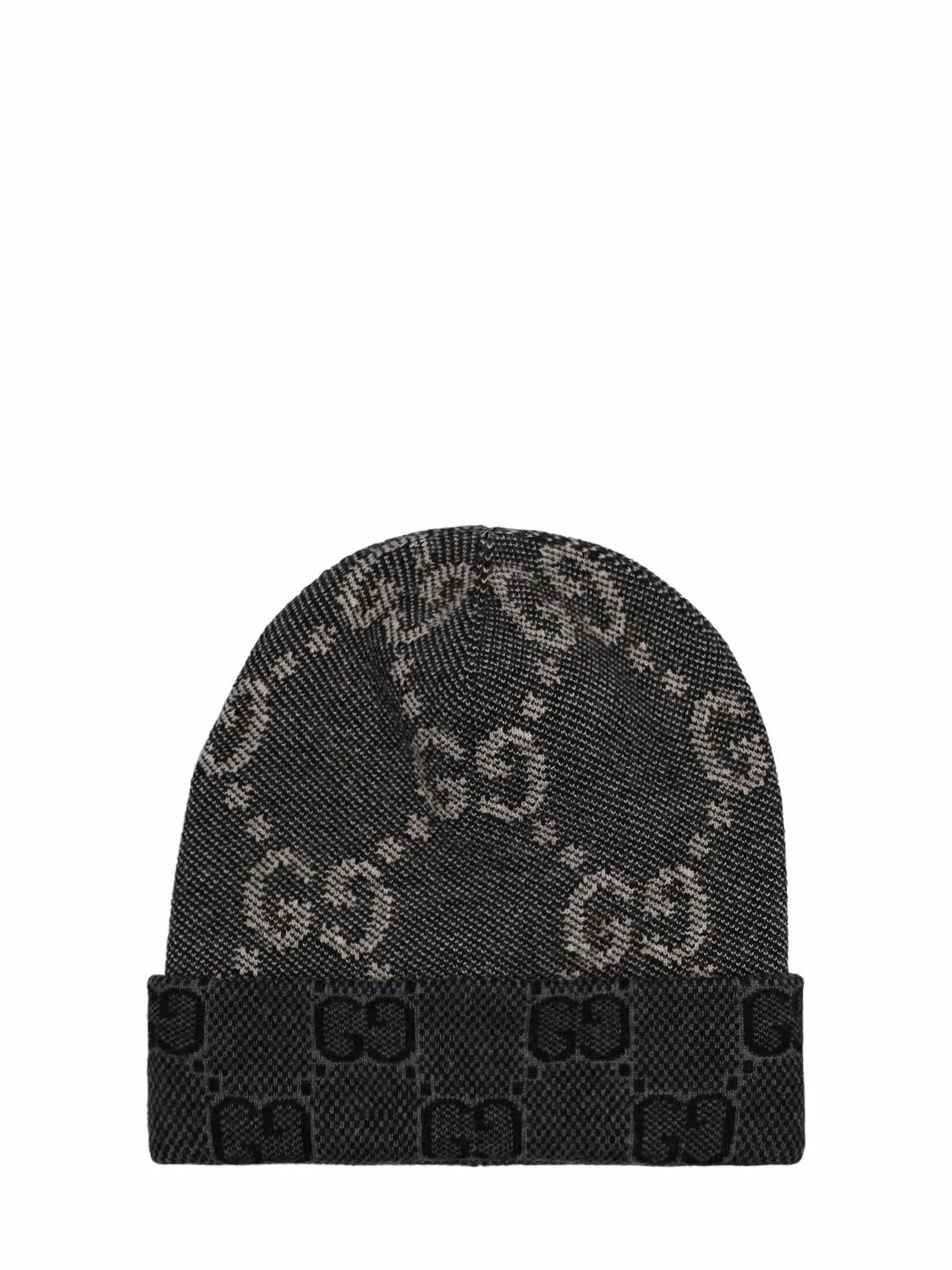 Photo: GUCCI - Gg Wool Knit Beanie Hat