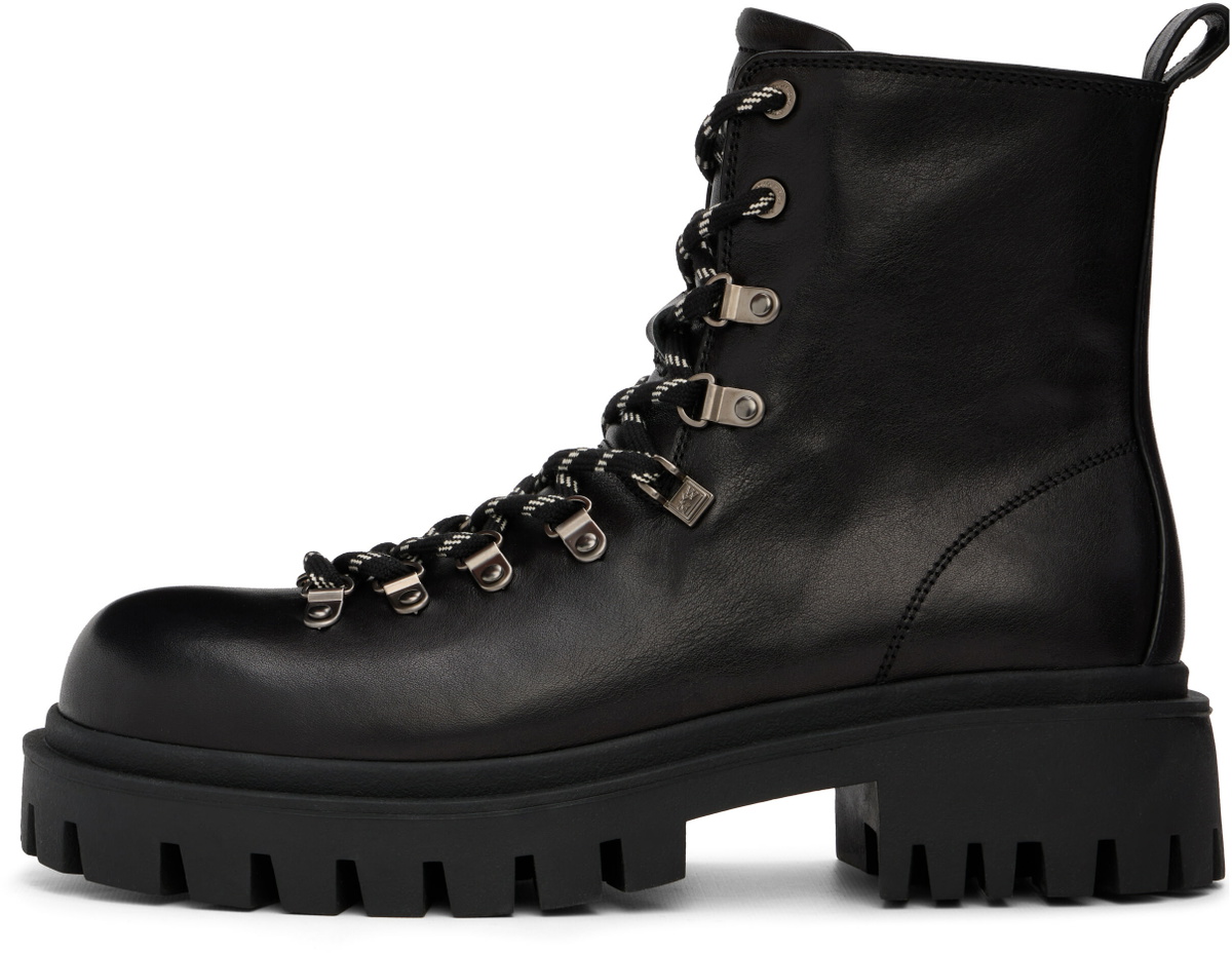 WOOYOUNGMI Black Leather Boots