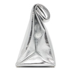 Alexander Wang Silver Lunch Bag Clutch