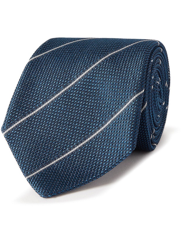 Photo: Paul Smith - 8cm Striped Silk-Jacquard Tie