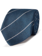 Paul Smith - 8cm Striped Silk-Jacquard Tie