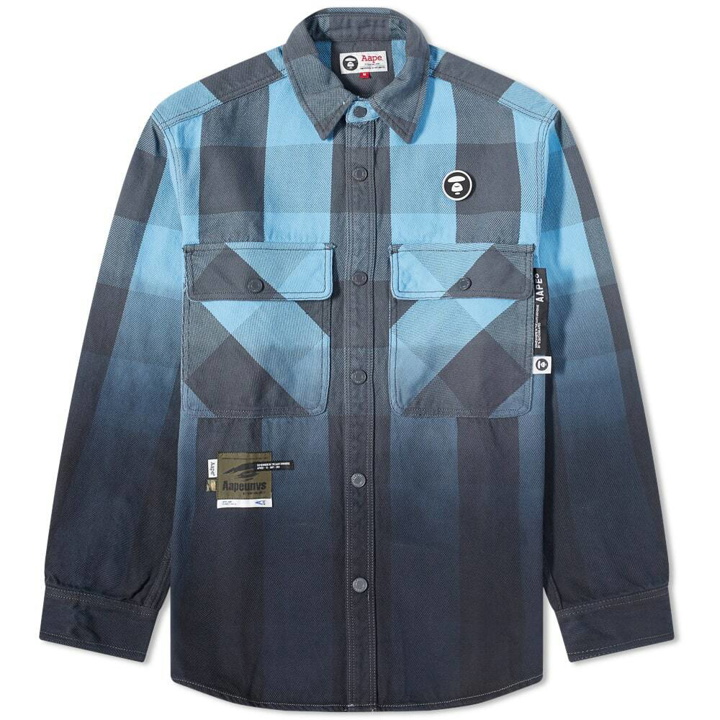 Photo: AAPE Flannel Check Shirt