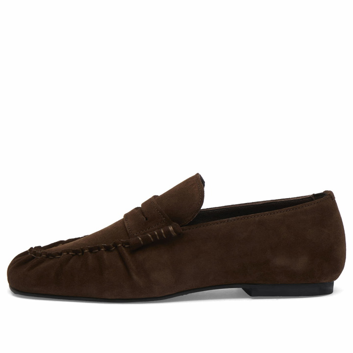 Photo: ALOHAS Women's Aven Leather Loafers in Suede Brown