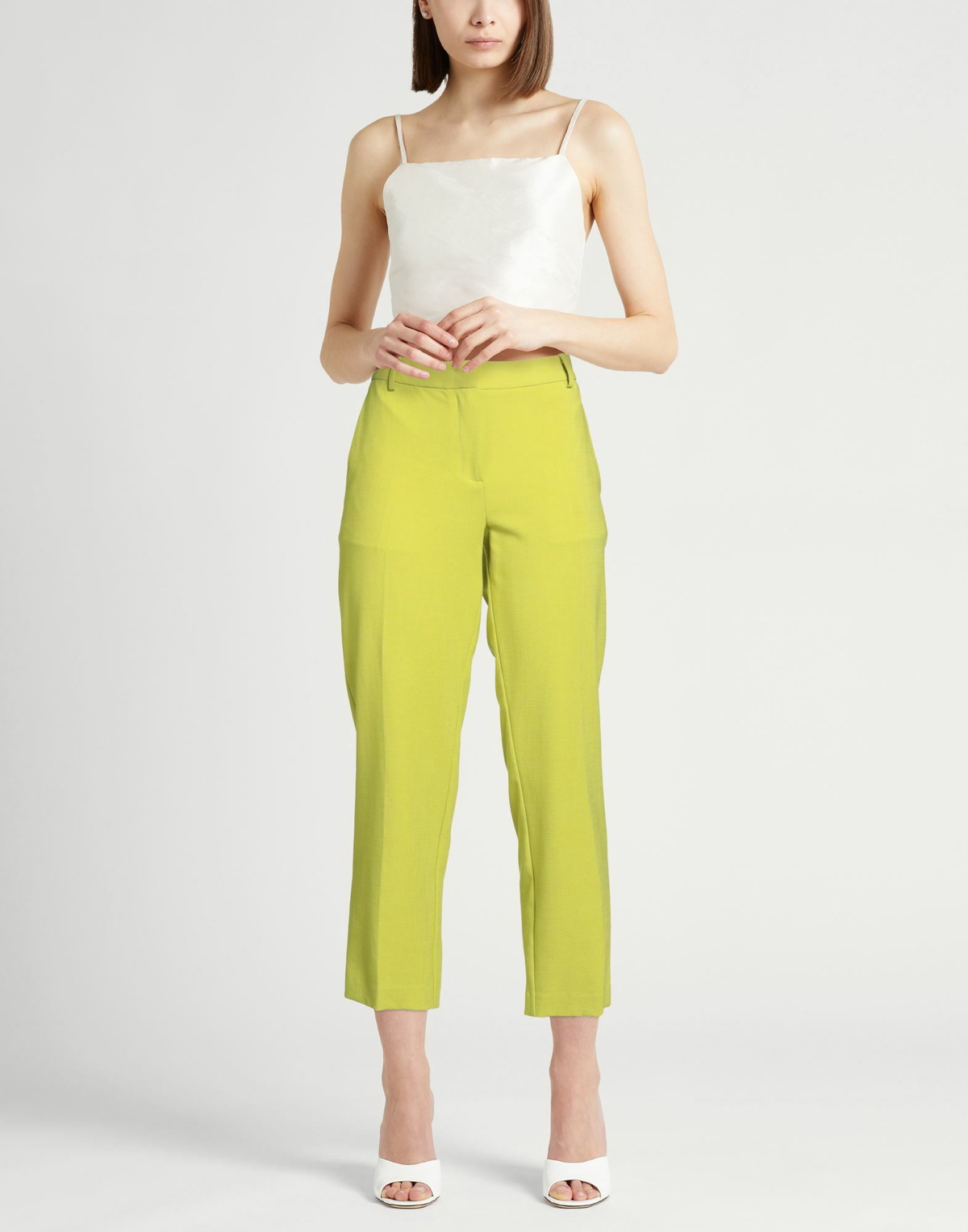 Jucca Womens Pants Lime in Green