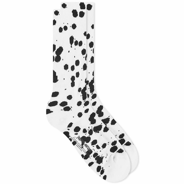 Photo: Fucking Awesome Men's Splatter Sock in White