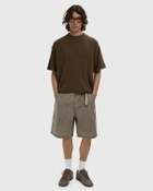 Boxy Pique Mock Neck Tee