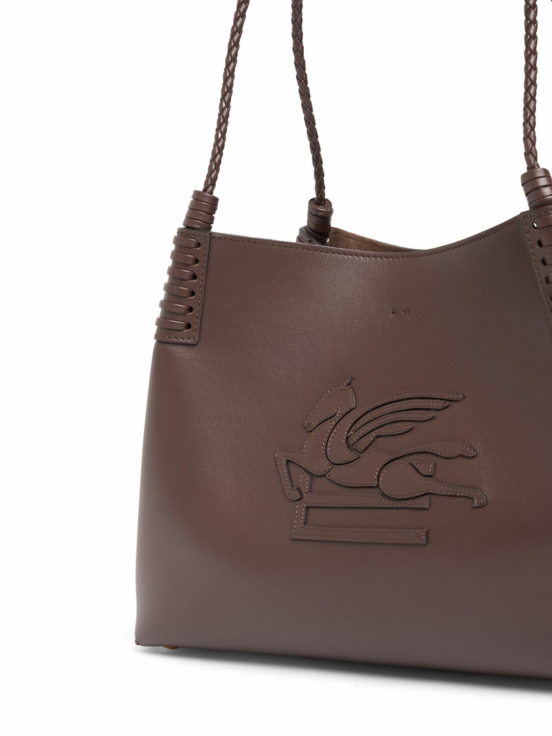 【送料&関税込】Etro Shopping Libra S Shoulder Bag ETRO Libra Shoulder Bag | Brown | FARFETCH