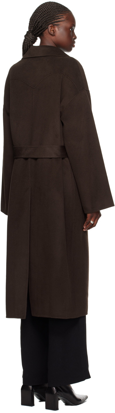Nanushka Brown Alamo Coat