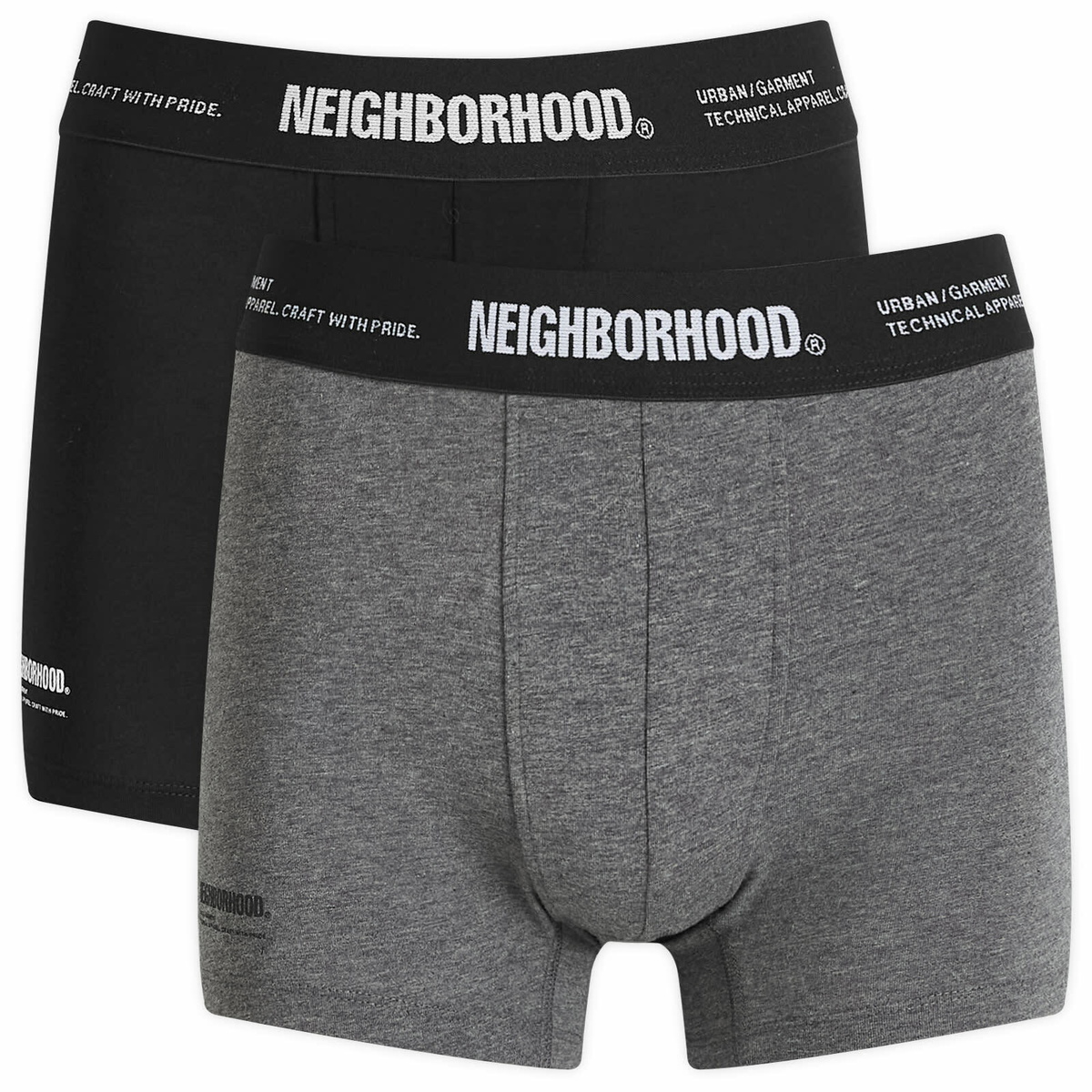 Neighborhood Men's Classic 2-Pack Boxer Shorts in Multi Neighborhood