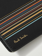 Paul Smith - Striped Leather Passport Cover