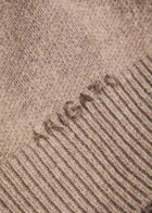 Axel Arigato Milo Logo-embroidered Wool Cardigan Brown