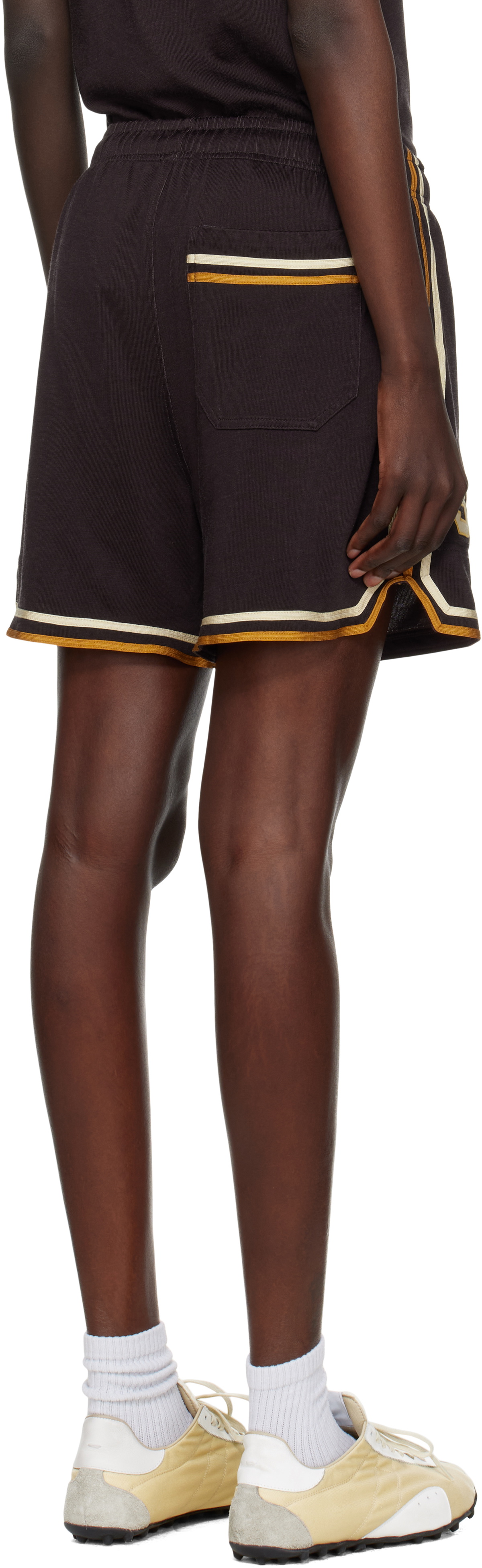 Bode Brown Bobcat Shorts