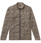 A.P.C. - Leopard-Print Shell Jacket - Brown