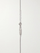 Maison Margiela - Twisted Gold-Plated and Silver Pendant Necklace