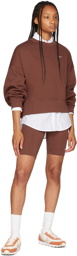 Nike Brown Sportswear Essential Bike Shorts