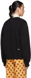 Bode Black Double-Breasted Cardigan