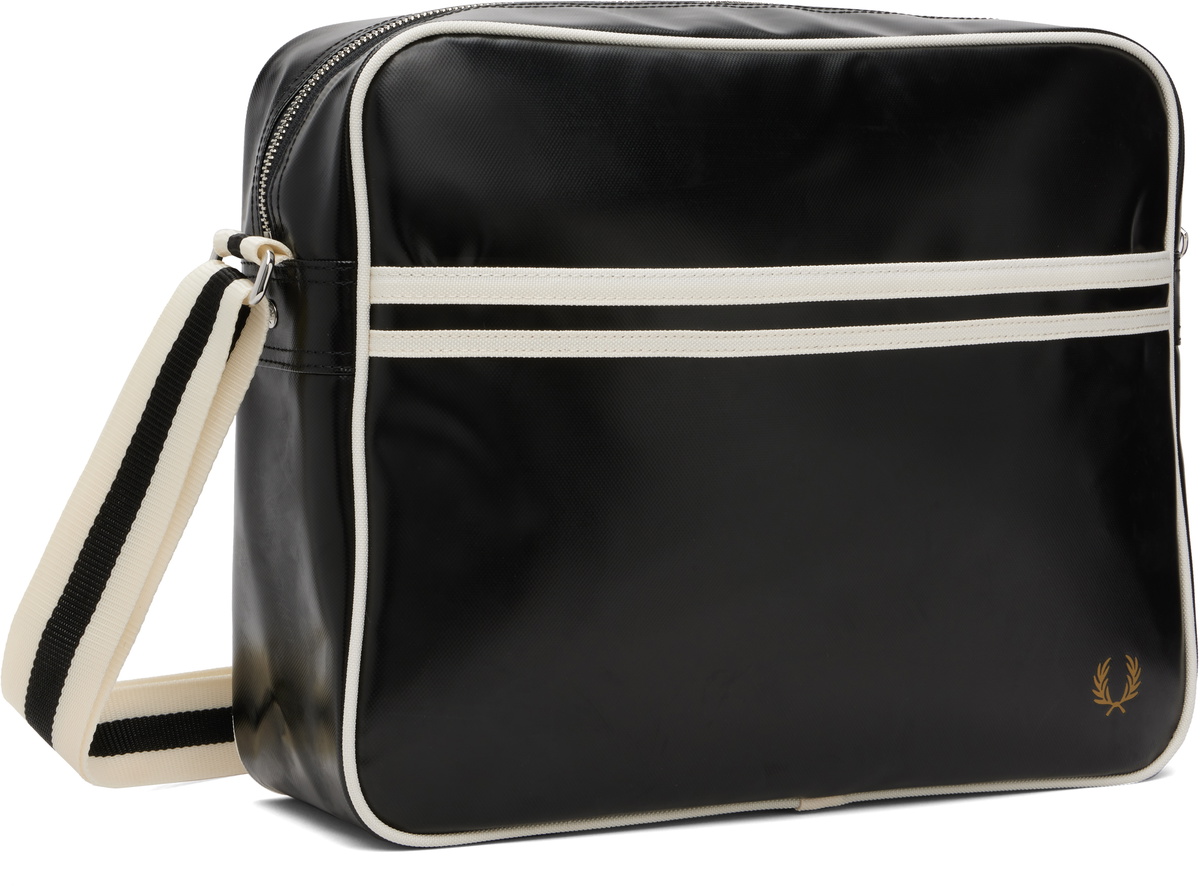 Fred Perry Black Classic Shoulder Bag
