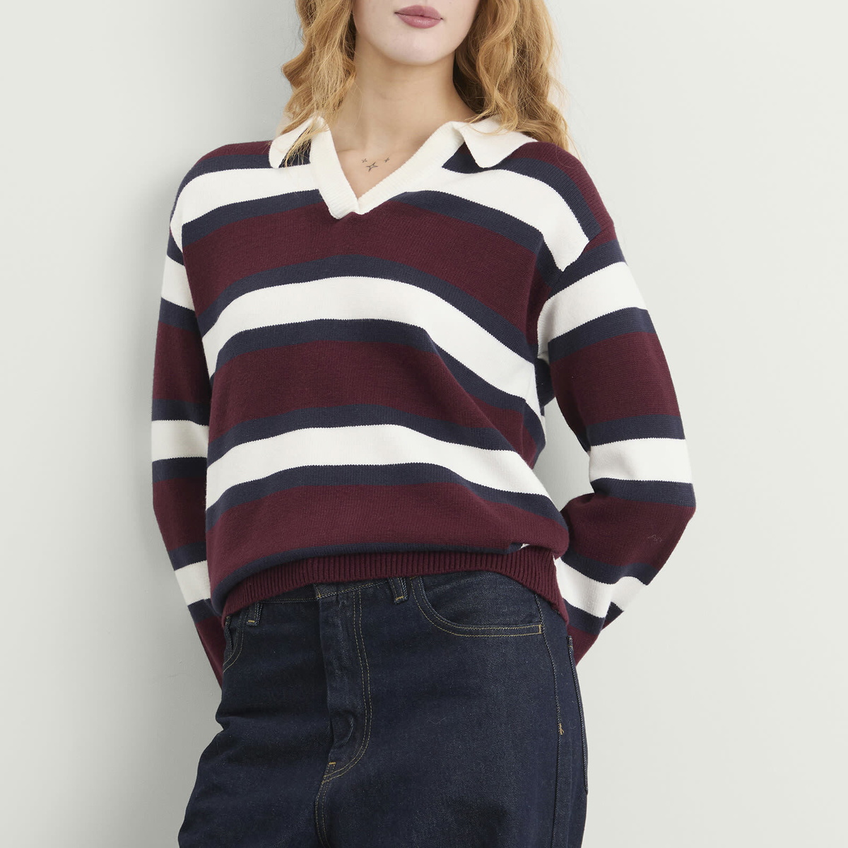 4th & Reckless Women's Tommie Jumper in Stripe