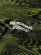 Pas Normal Studios - Essential Slim-Fit Printed Cycling Jersey - Green