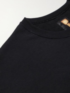 Wacko Maria - Printed Cotton-Jersey Sweatshirt - Black