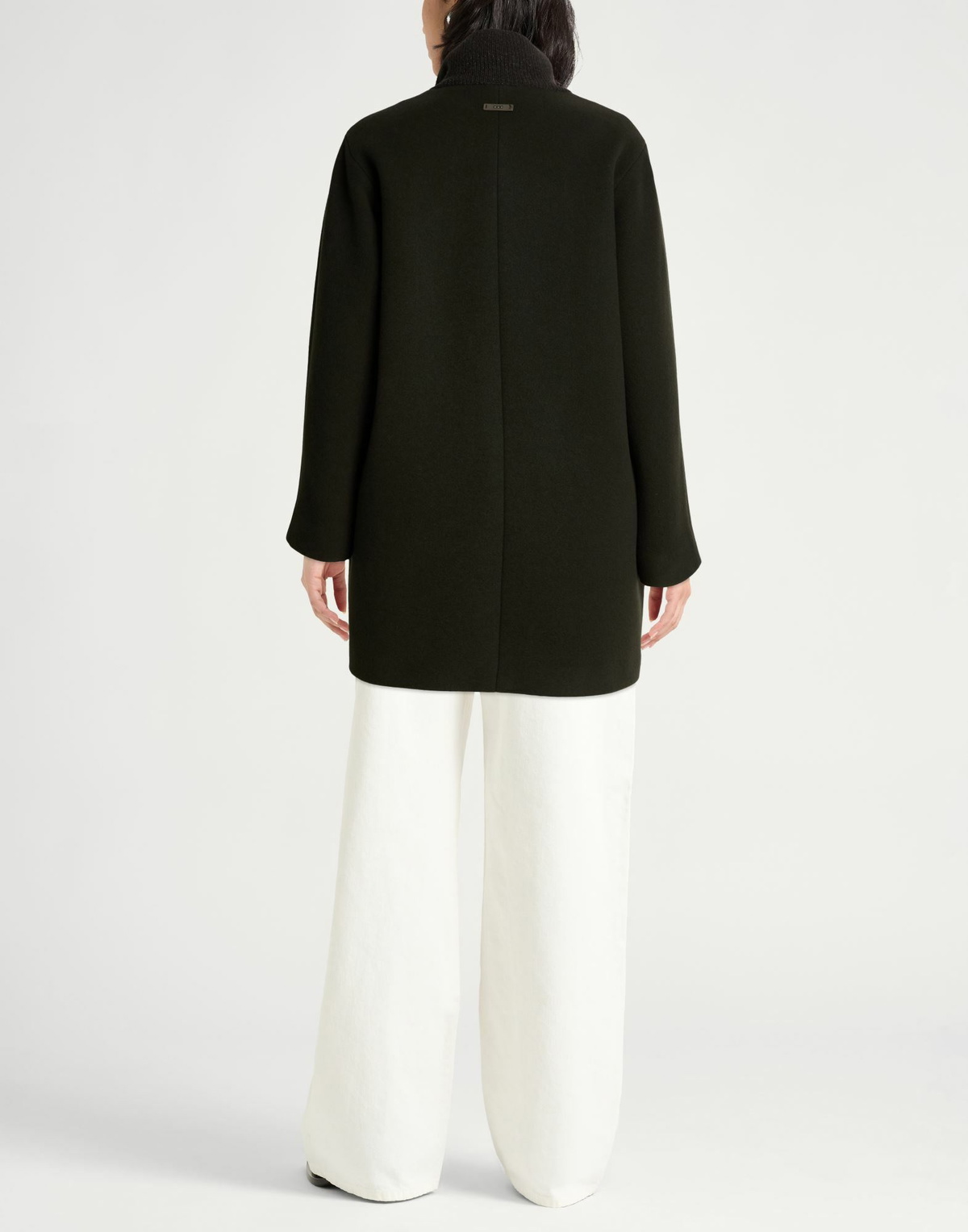 Peserico Womens Coat in Charcoal