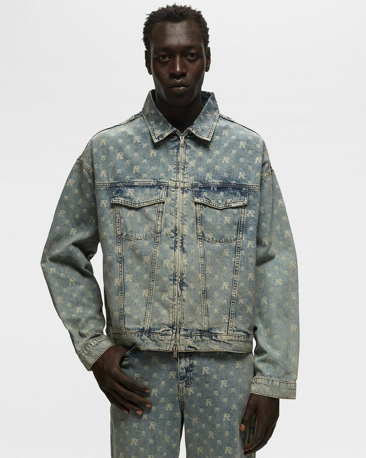 Givenchy Blue Monogram Denim Jacket