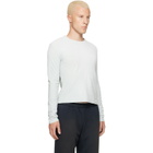 Acne Studios Green Distressed Logo T-shirt